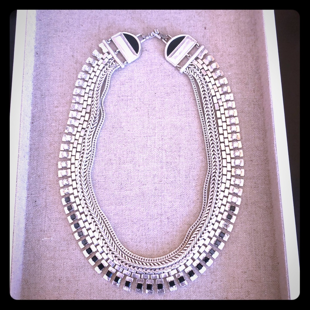 Silver Statement Necklace